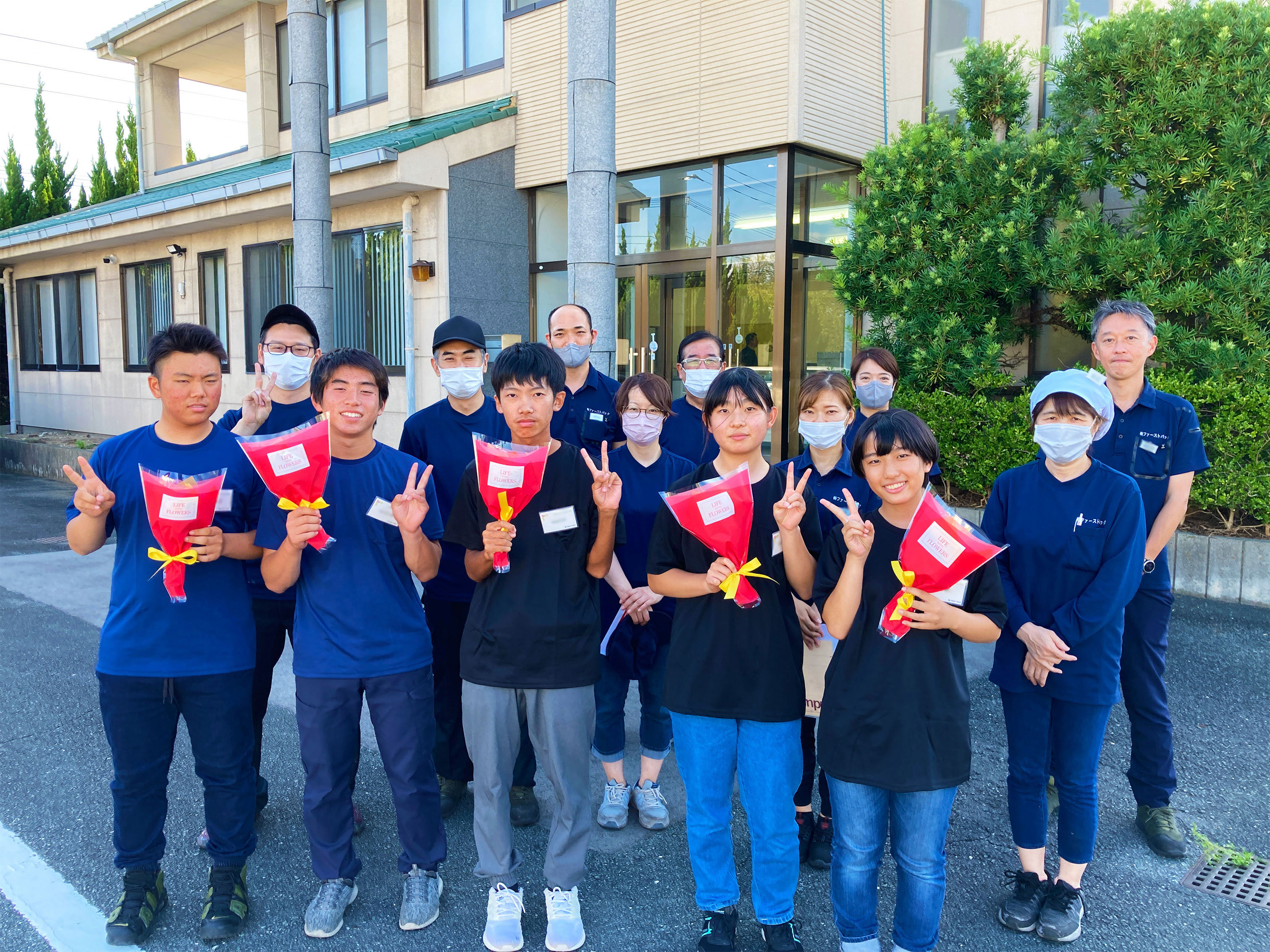 ファーストパックについて知ってほしい！<br>地元の中学生と“働くということ”を考えた2日間